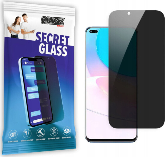 GrizzGlass Szkło prywatyzujące GrizzGlass SecretGlass do Huawei Nova 8i