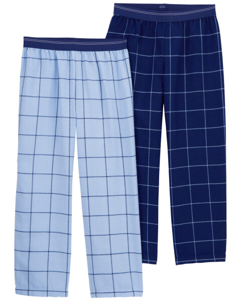 Kid 2-Piece Plaid Pajama Pants 5