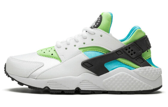 Nike Air Huarache Run 低帮跑步鞋 女款 白绿 / Кроссовки Nike Air Huarache Run 634835-100