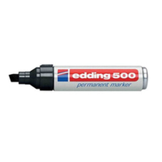 Перманентный маркер EDDING 500-01 Чёрный 200 предметов (3 единицы) (10 единиц)