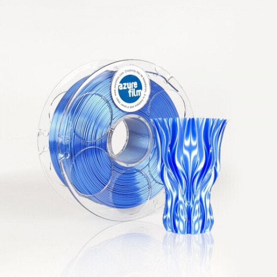 AzureFilm Silk Ocean Blue 1.75mm 1kg 3D Filament