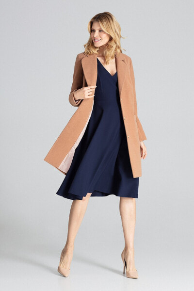 Пальто Figl M670 Beż Coat Amelie