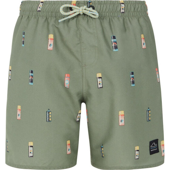 PROTEST Bitmap Swimming Shorts