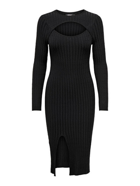 Dámské šaty ONLEVI Regular Fit 15307302 Black