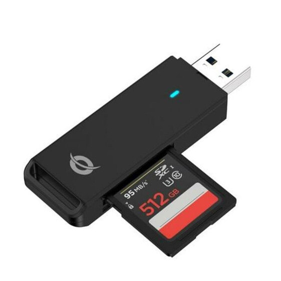 Кардридер USB 3.0 Conceptronic Чёрный