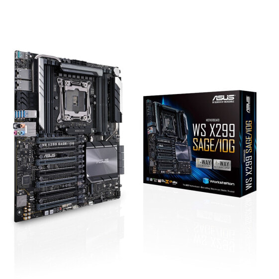 ASUS WS X299 SAGE/10G - Intel - LGA 2066 - DDR4-SDRAM - 512 GB - Quad-channel - 2133,2400,2666 MHz