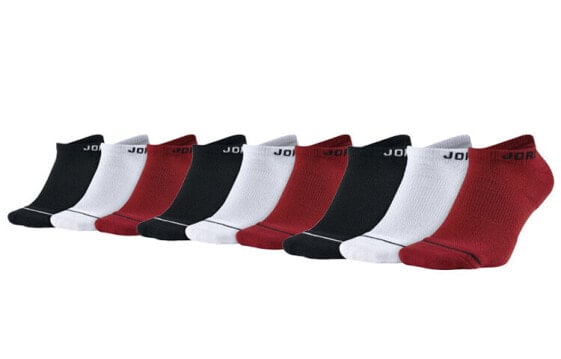 Носки Jordan SX5546-011 черно-бело-красные, комплект для пар