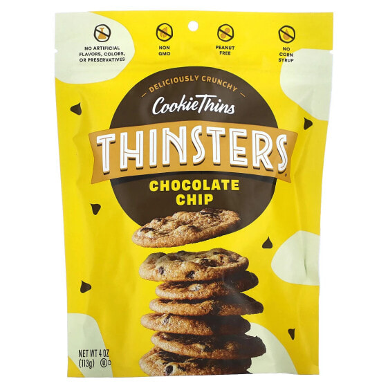 Чипсы шоколадные Thinsters CookieThins 113 г
