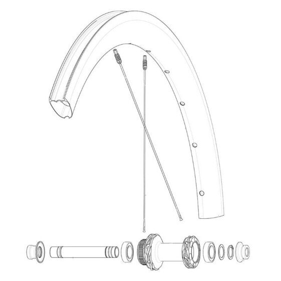 MAVIC Cosmic SLR45 LTD Front/Rear Rim Kit