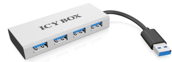 HUB USB Icy Box 4x USB-A 3.0 (IB-AC6104)