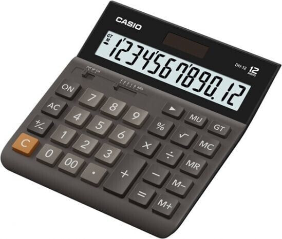 Калькулятор CASIO DH-12BK-S для школьников