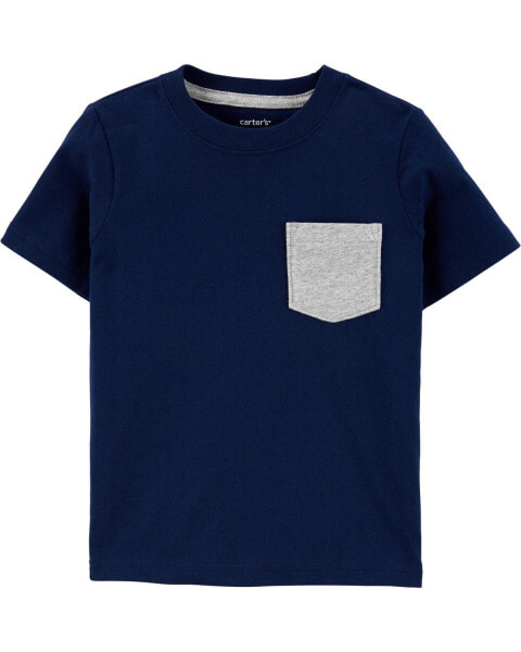 Baby Navy Pocket Tee 3M