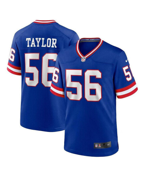 Men's Lawrence Taylor Royal New York Giants Classic Retired Player Game Jersey