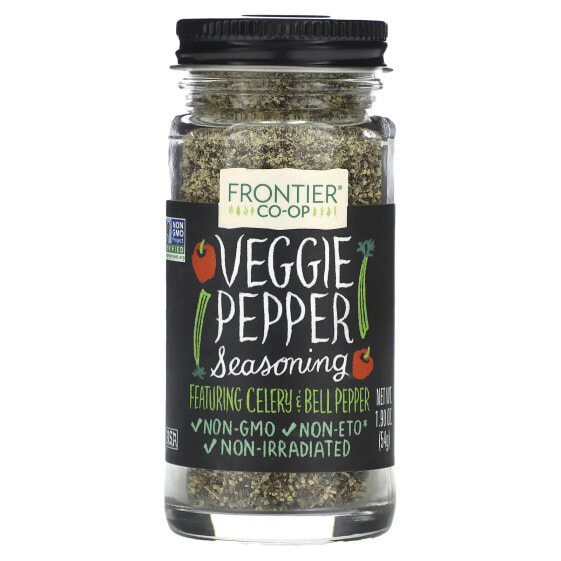 Frontier Co-op, Veggie Pepper Seasoning, 1.9 oz (54 g)