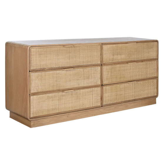 Chest of drawers Home ESPRIT Natural Oak Tropical 182 x 45 x 81 cm