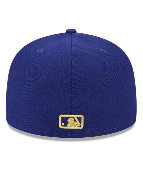 Men's Royal Texas Rangers 2024 Gold Collection 59FIFTY Fitted Hat