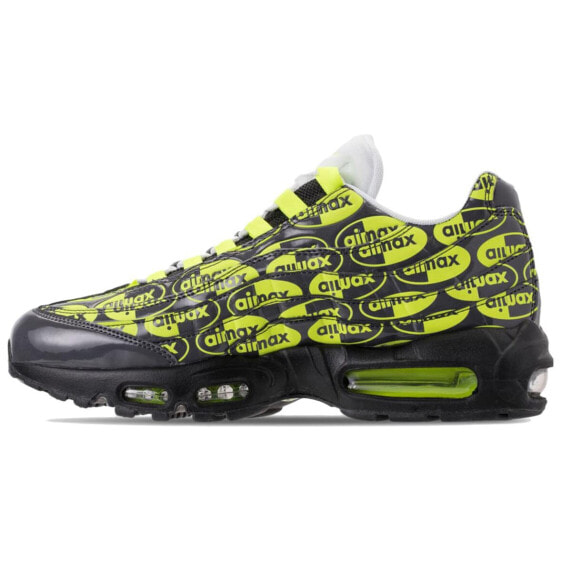 Кроссовки Nike Air Max 95 All-Over Print Black Volt 538416-019