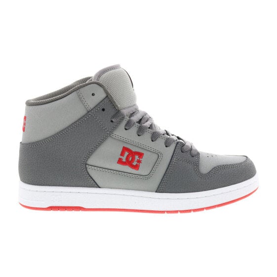 DC Manteca 4 HI ADYS100743-XWSN Mens Gray Skate Inspired Sneakers Shoes