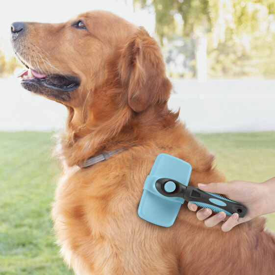 Щетка для чистки домашних животных с выдвижными щетинками InnovaGoods Groombot