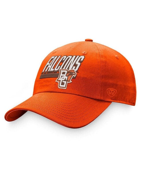 Men's Orange Bowling Green St. Falcons Slice Adjustable Hat