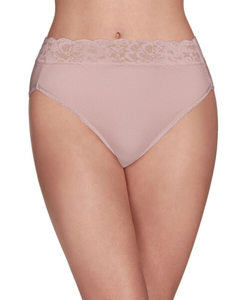 Women's Flattering Lace Hi-Cut Panty Underwear 13280, extended sizes available