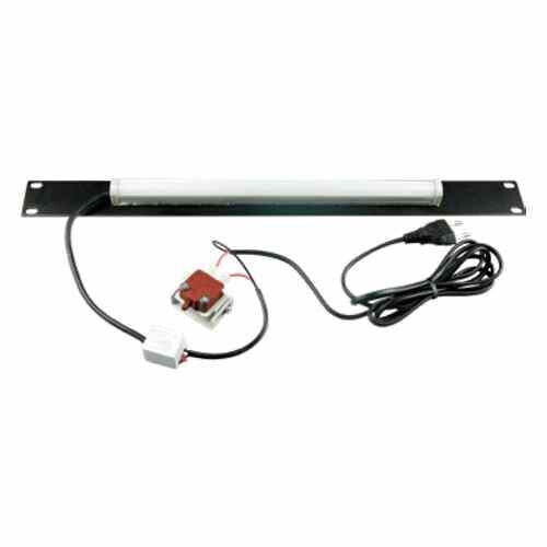 Intellinet 715850 - LED system light - Black - Aluminium - 1U - 1.8 m - -25 - 70 °C
