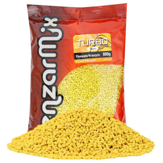 BENZAR MIX Turbo Fluo 800g Pineapple&Butyric Pellets