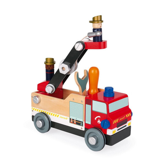 Игровой набор Janod Diy Fire Truck Story Firefighters (Игровые пожарные)