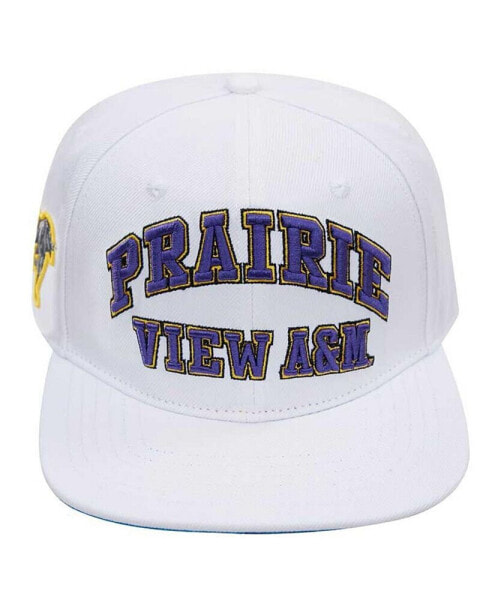 Men's White Prairie View A&M Panthers Evergreen Wool Snapback Hat