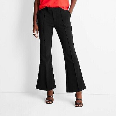 Women's Mid-Rise Flare Pants - Future Collective with Kahlana Barfield Brown