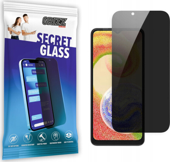 GrizzGlass Szkło prywatyzujące GrizzGlass SecretGlass Samsung Galaxy A04s