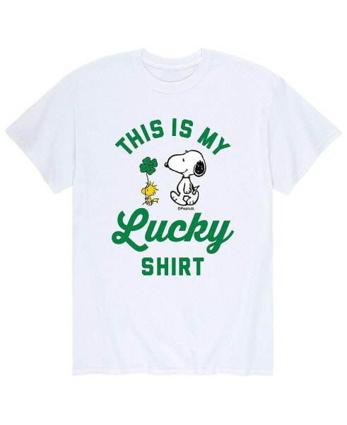 Men's Peanuts Lucky Shirt T-Shirt