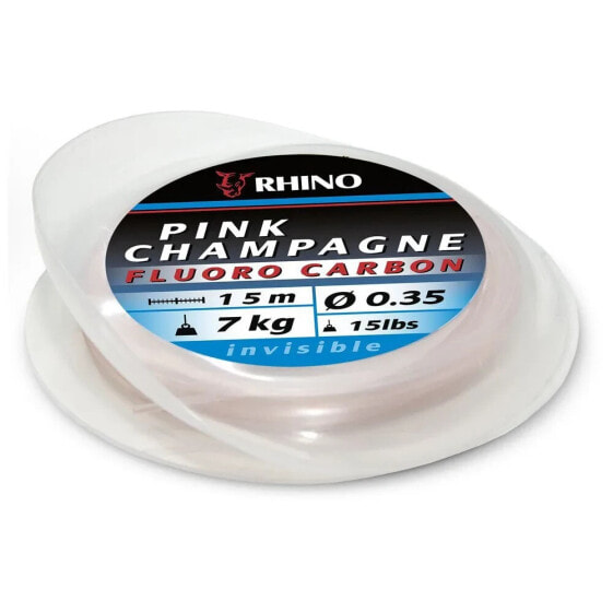 RHINO Pink Champagne Fluorocarbon 15 m