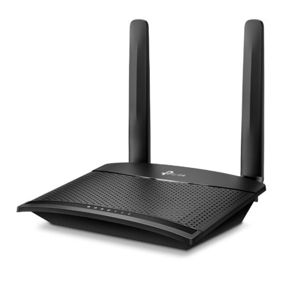 TP-LINK TL-MR100 - Wi-Fi 4 (802.11n) - Single-band (2.4 GHz) - Ethernet LAN - 3G - Black - Tabletop router