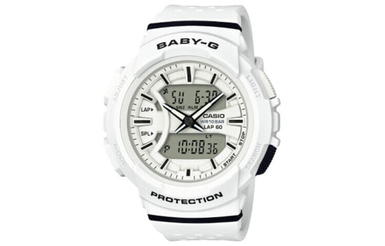 Часы женские CASIO BABY-G BGA-240-7A белого цвета
