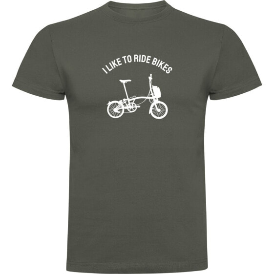 KRUSKIS I Like To Ride Bikes short sleeve T-shirt