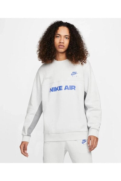 Толстовка мужская Nike Sportswear Air Crew Erkek Sweatshirt DM5207-025