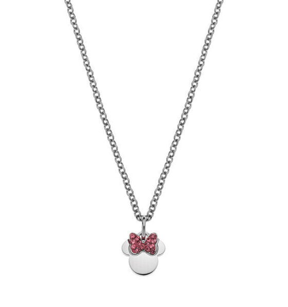 Beautiful Minnie Mouse steel necklace N600583RPL-B.CS