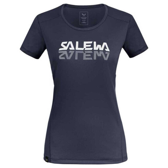 SALEWA Sporty Graphic Dryton short sleeve T-shirt