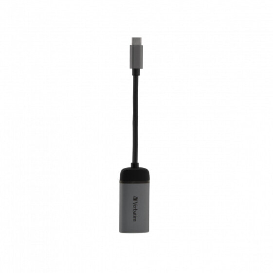 Verbatim 49143 - 0.1 m - USB Type-C - HDMI - Male - Female - Straight
