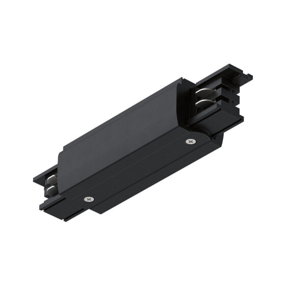 PAULMANN 91366 - Track connector - Ceiling - Black - Metal - Plastic - 3680 W - 167 mm