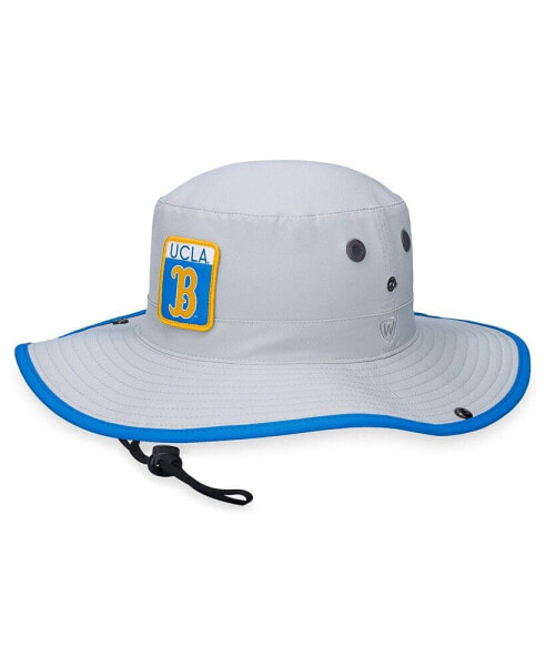 Men's Gray UCLA Bruins Steady Bucket Hat