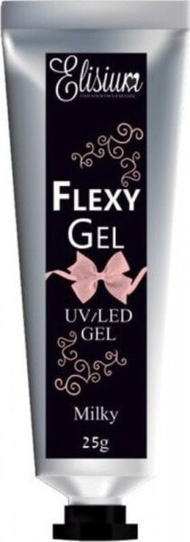 Elisium Flexy Gel żel do przedłużania paznokci Milky 25g