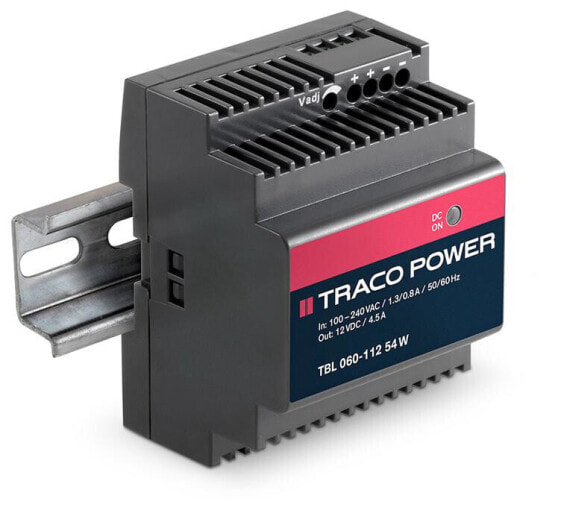TRACO POWER TBL 060-112 - 52.5 mm - 89.5 mm - 59.5 mm - 100 g - 54 W - 85-264 V