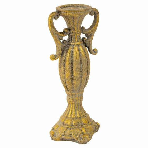 Candle Holder Alexandra House Living Gold Resin 14 x 33 x 14 cm