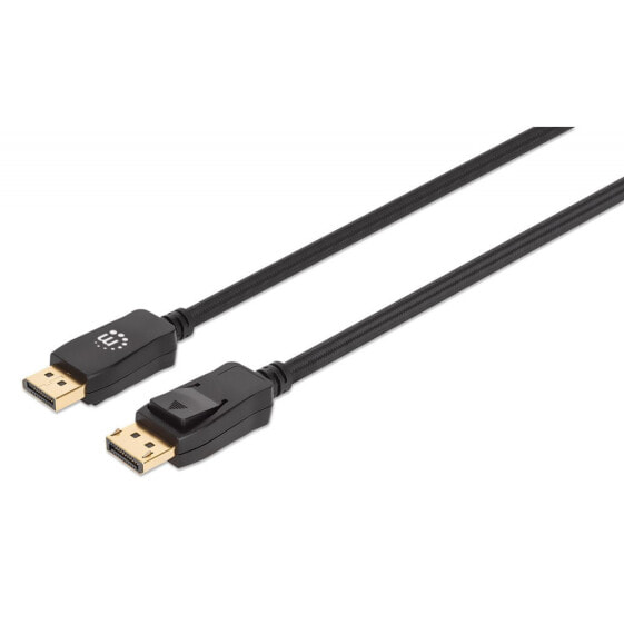 Manhattan 353625 - 3 m - DisplayPort - DisplayPort - Male - Male - 7680 x 4320 pixels