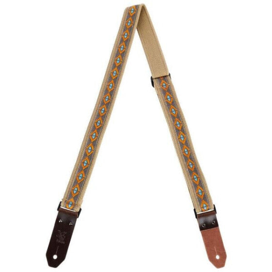 Minotaur Ukulele Strap Rhombus Seamless