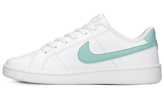 Nike Court Royale 复古休闲 低帮 板鞋 女款 白绿 / Кроссовки Nike Court Royale CU9038-104