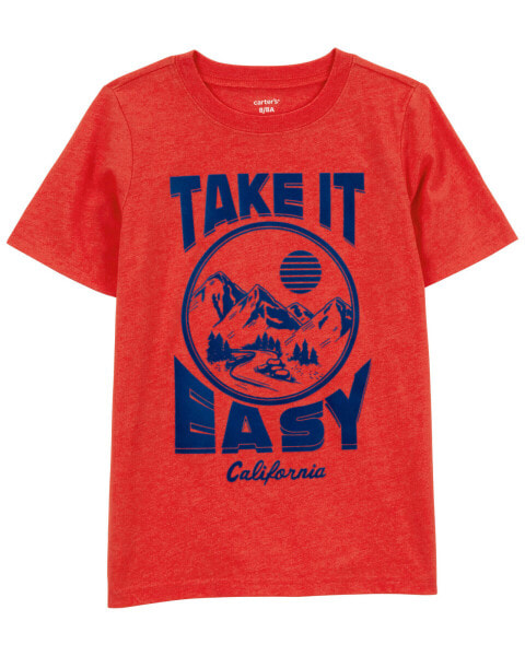 Kid Take It Easy Graphic Tee 4