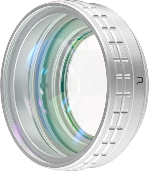 Ulanzi WL-1 2 in 1 18 mm Wide Angle and 10x Macro Lens for Sony ZV1 Camera White